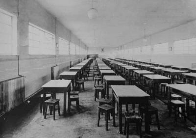 Comedor de obreros de la Basconia 1933