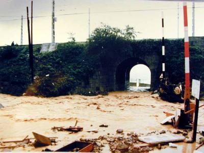 Tunel Basconia inundaciones