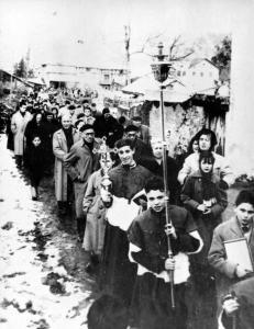 Procesión en Ariz