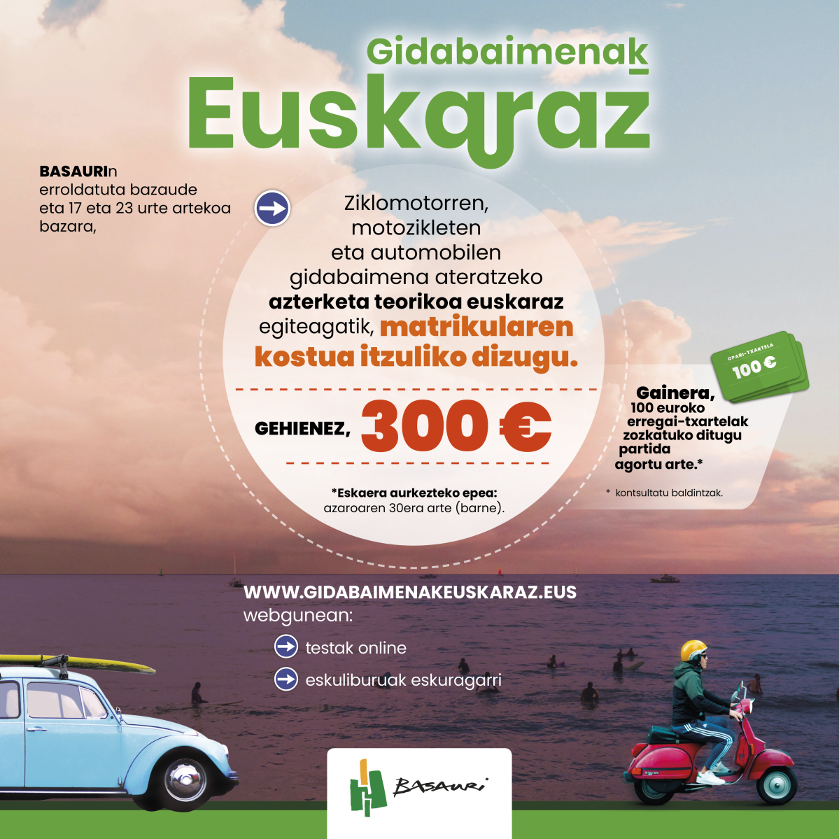 Gidabaimena euskeraz 2024