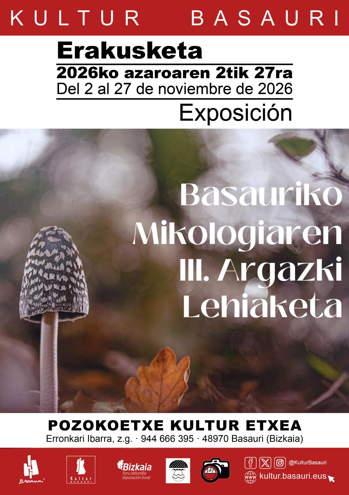 III concurso fotográfico micológico